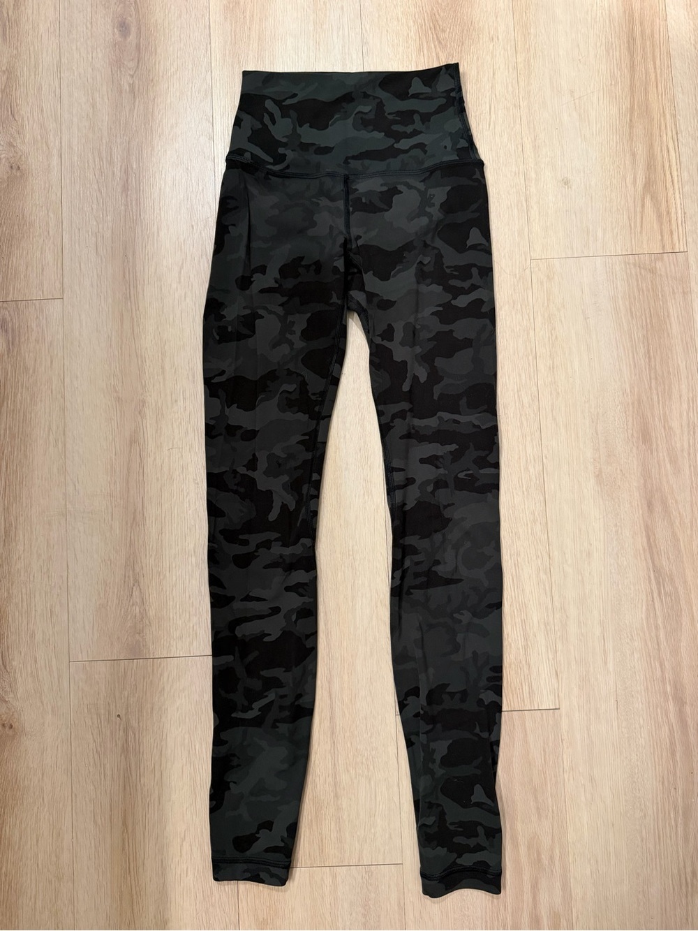 Lululemon Align High-Waist Green Camo Leggings